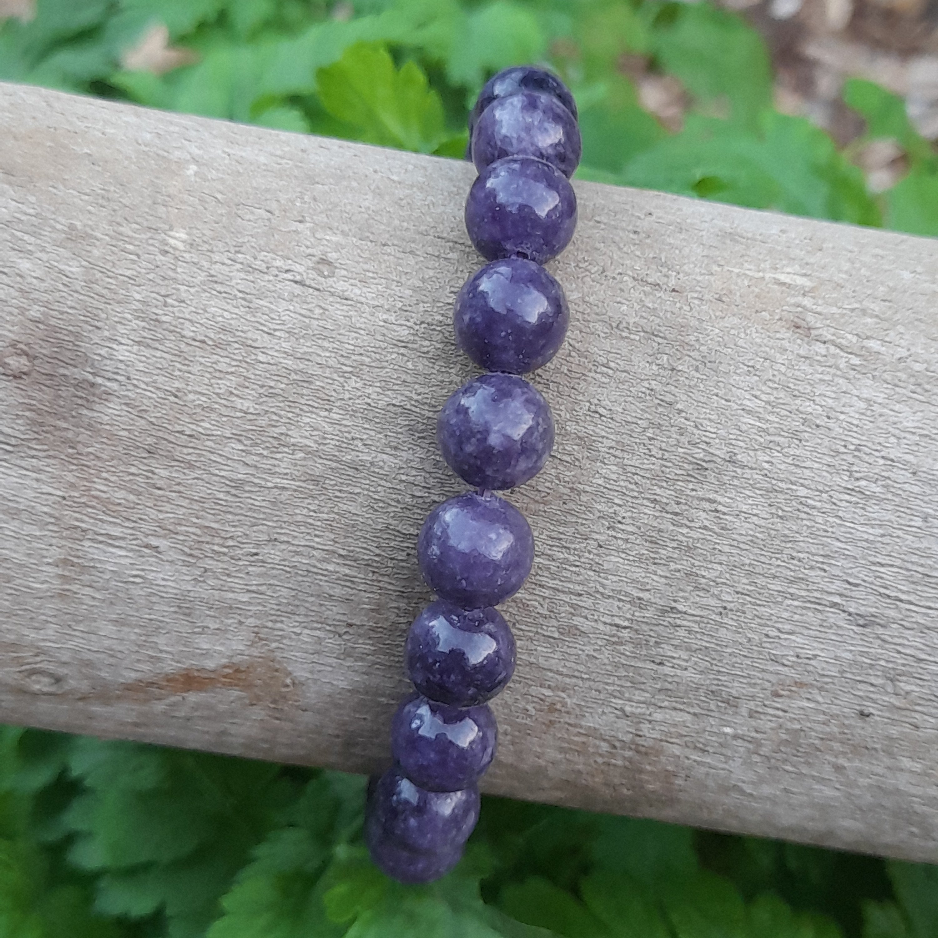 Lepidolite Crystal Bracelet