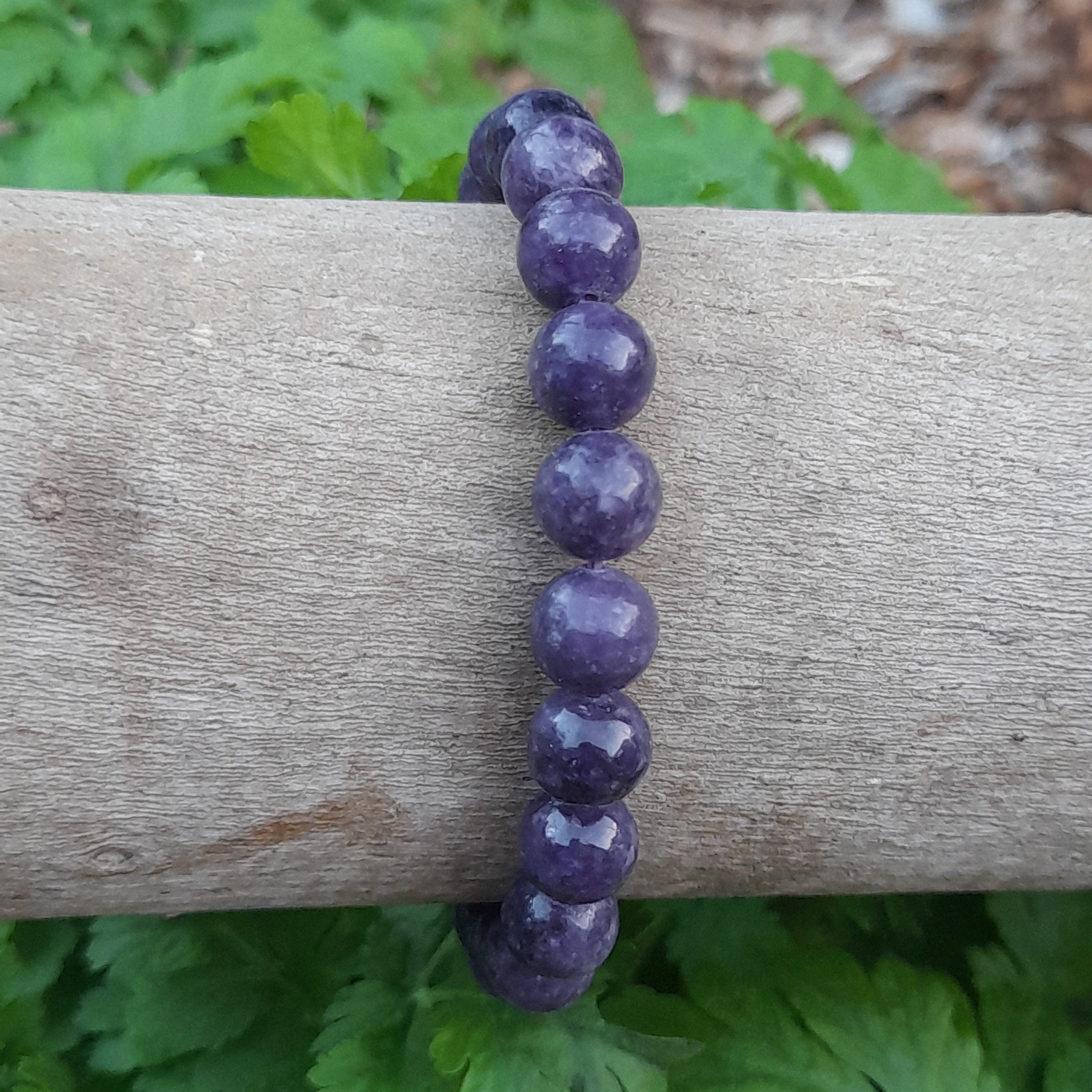 Lepidolite Crystal Bracelet