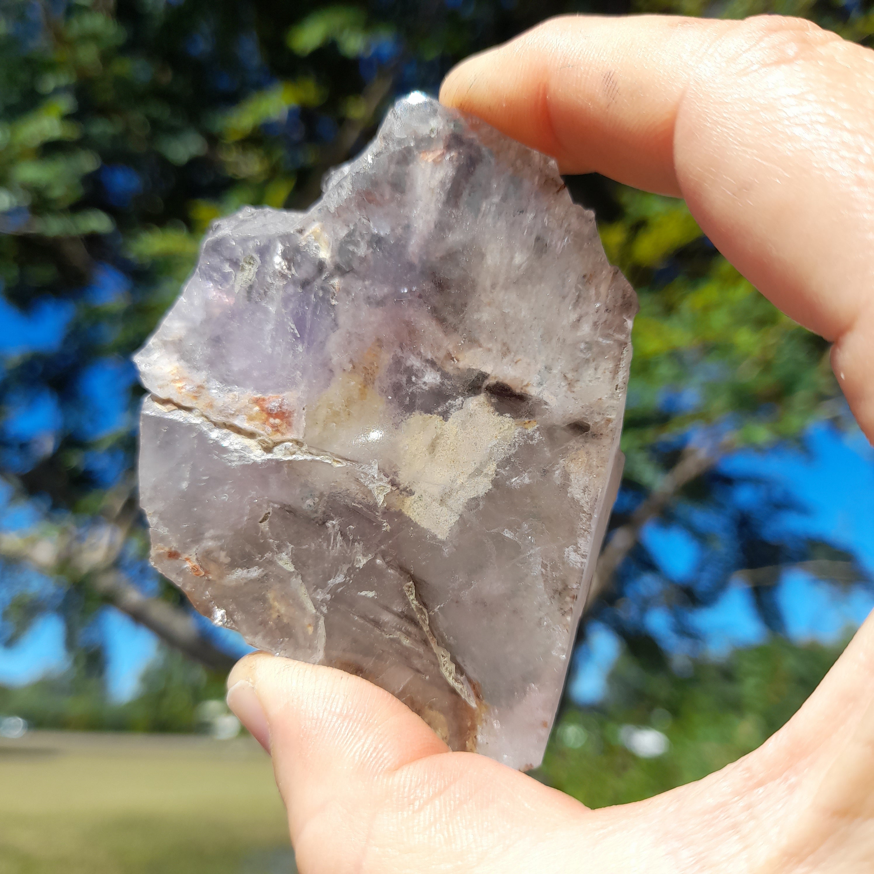 Lodalite ~ Half Polished