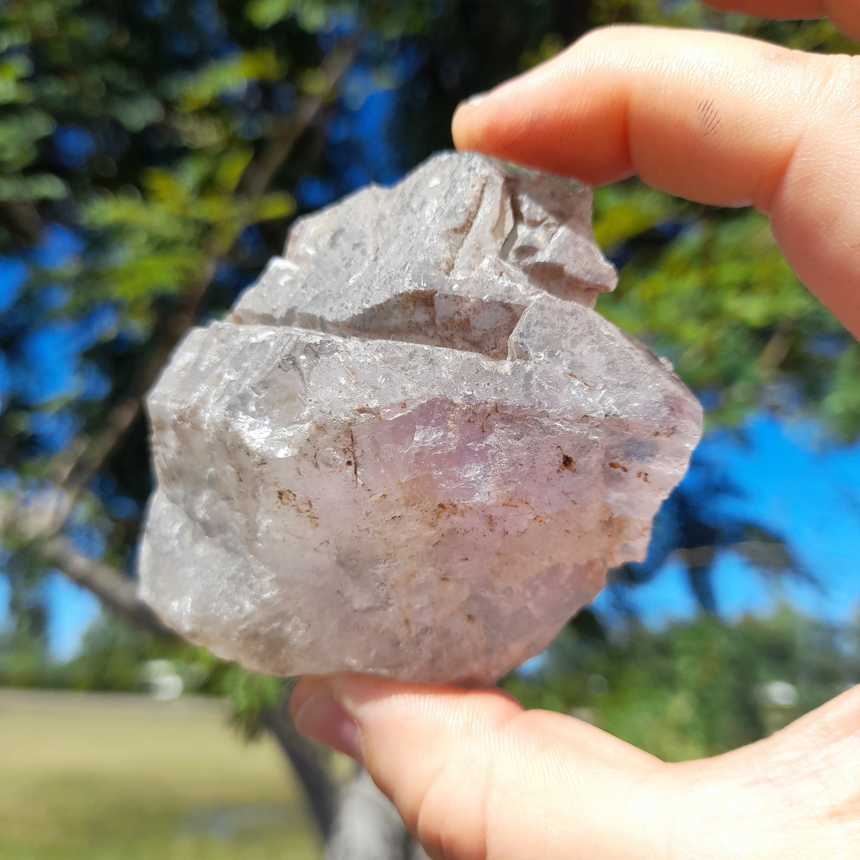 Lodalite ~ Half Polished