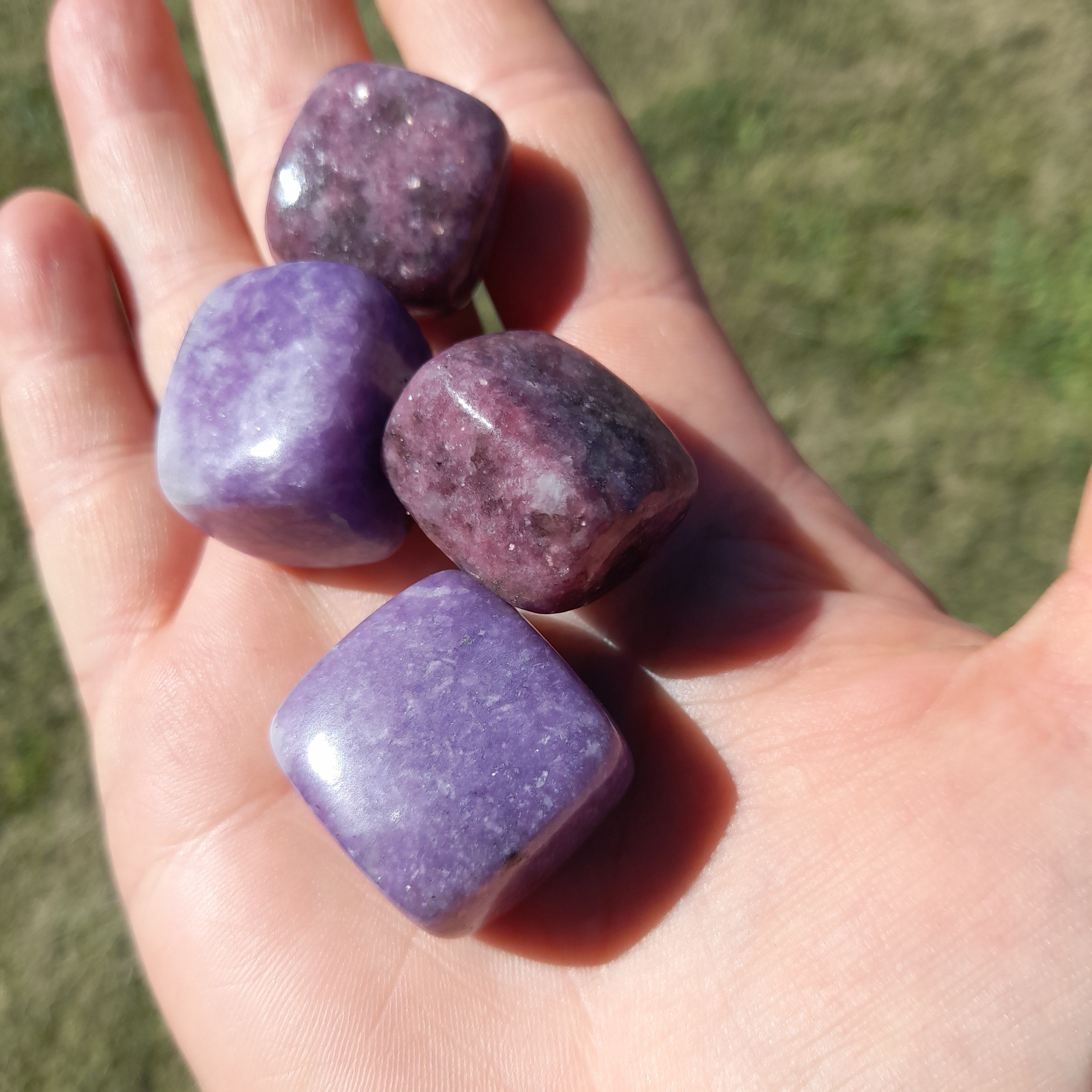 Lepidolite ~ Tumbled stone