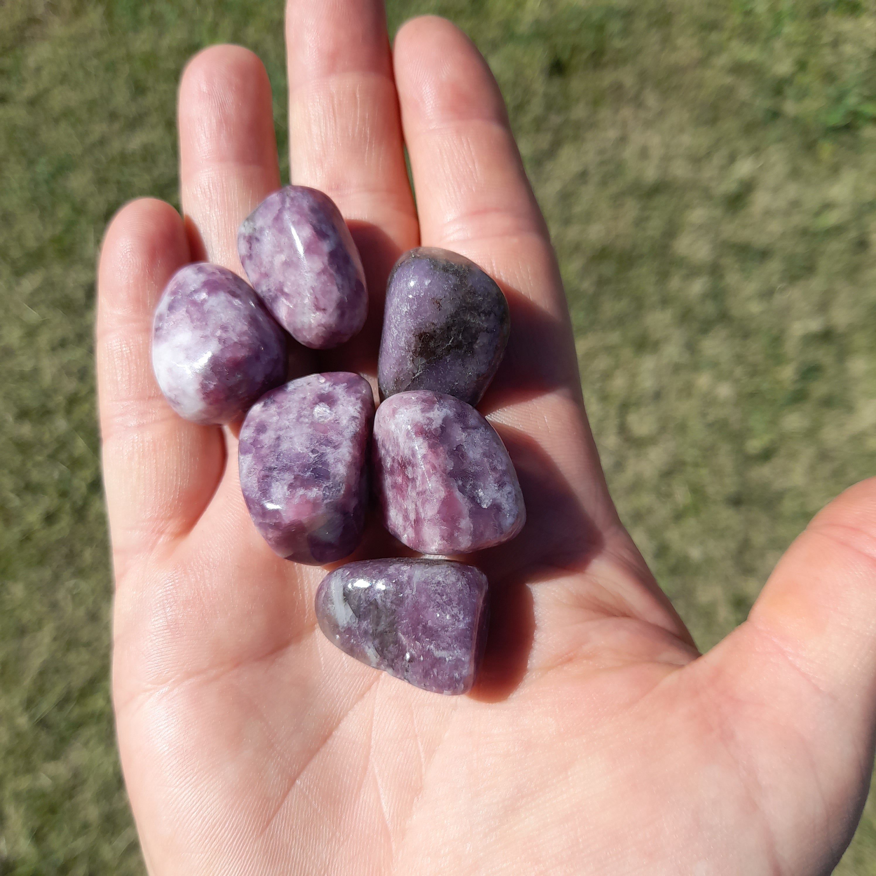 Lepidolite ~ Tumbled stone