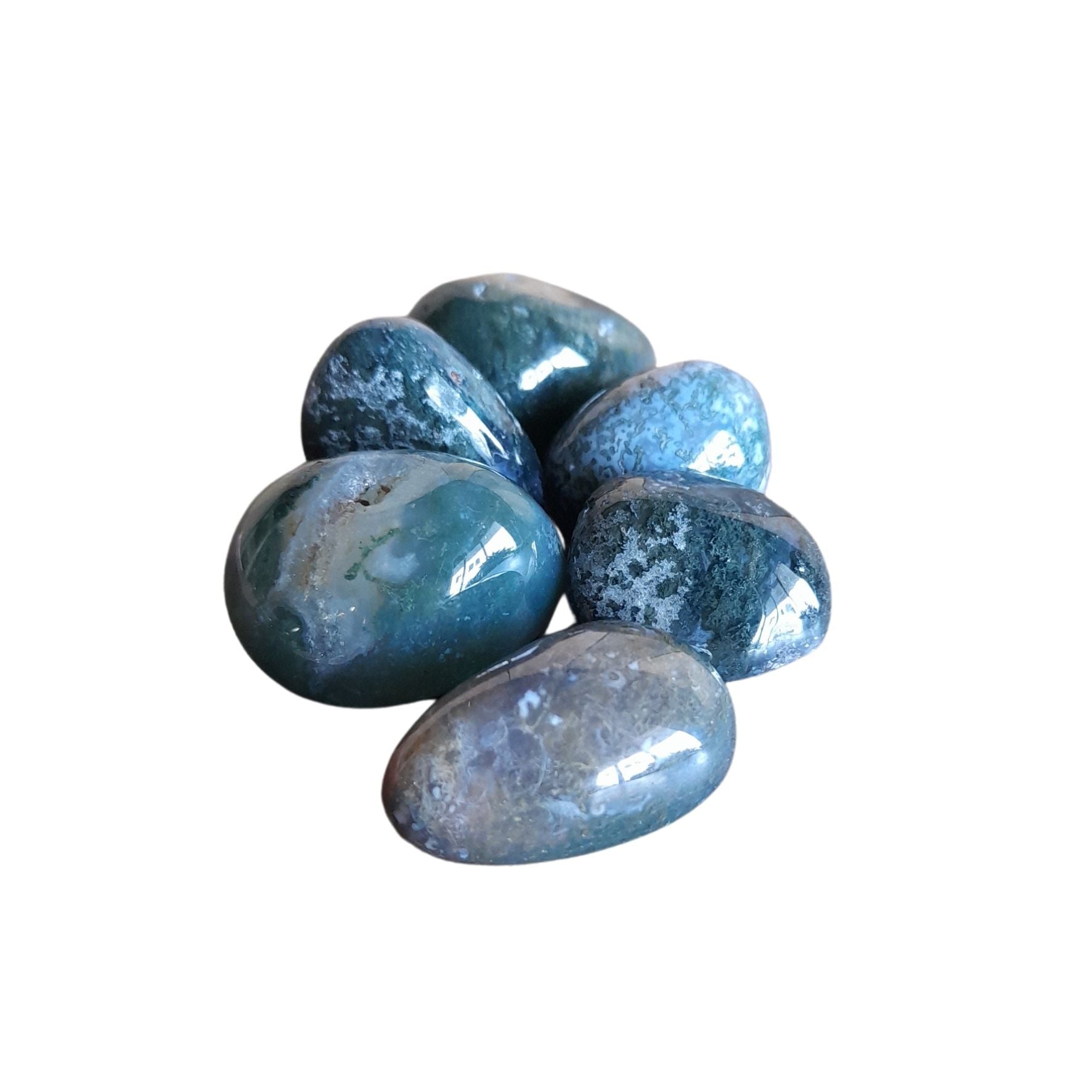 Moss Agate ~ Tumbled stone