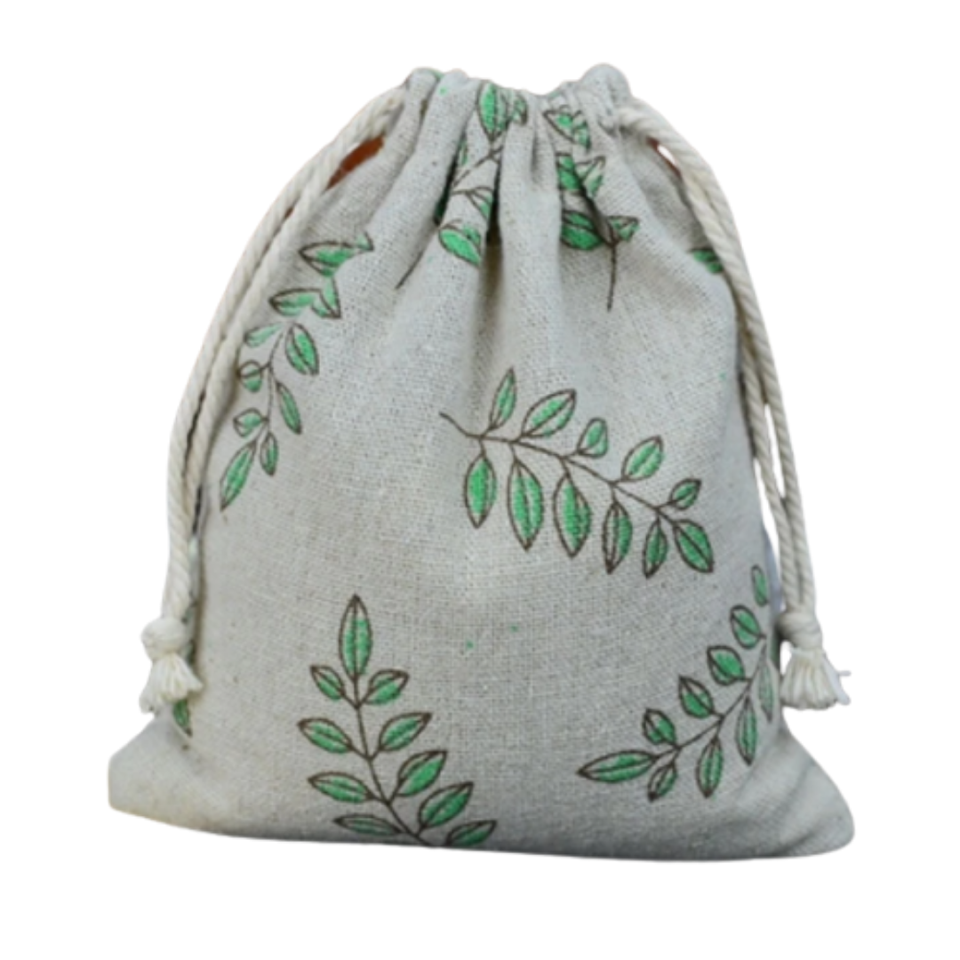 Linen Drawstring Bags