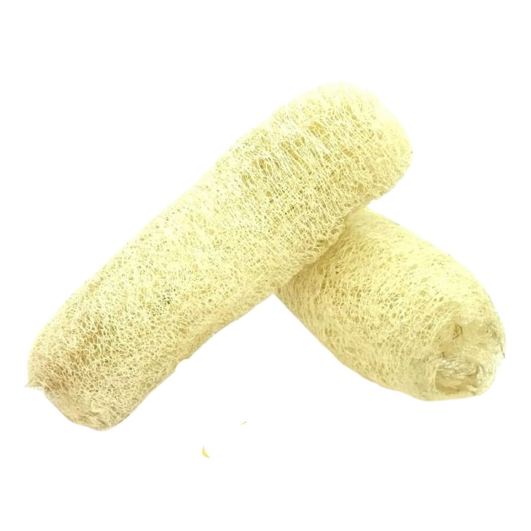 Loofah ~ unbleached local harvest - small
