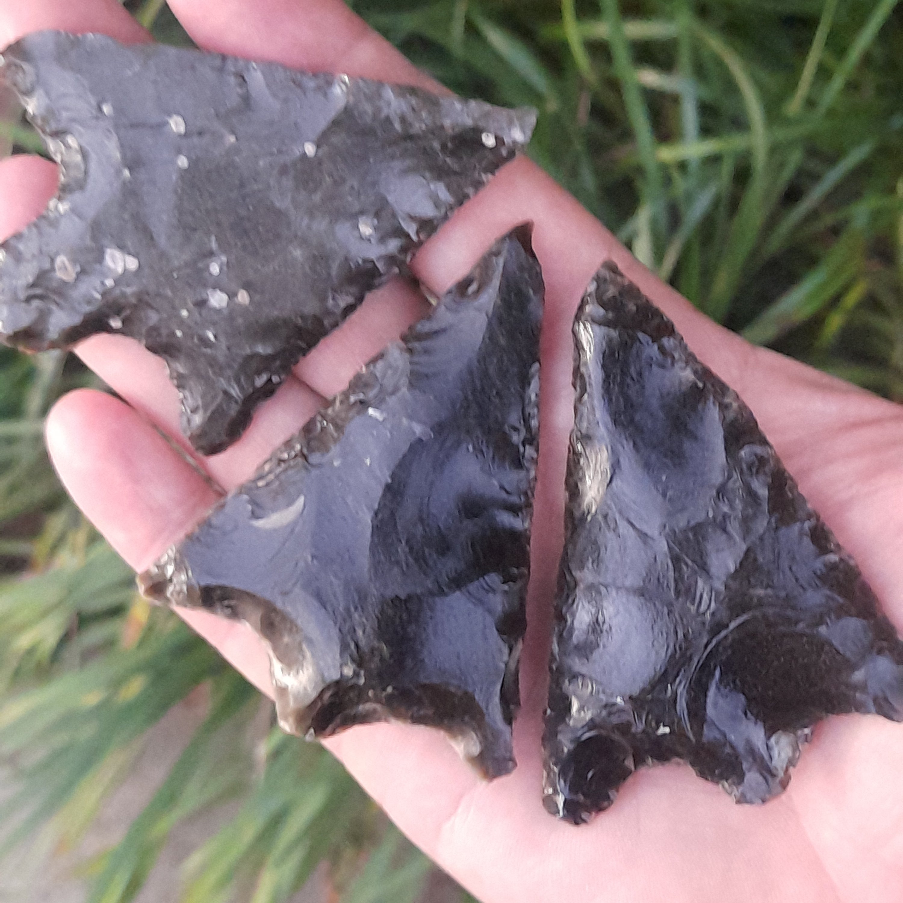 Black obsidian ~ Arrowhead