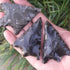 Black obsidian ~ Arrowhead