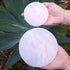 Selenite (Satin Spar) Round Charging Plate