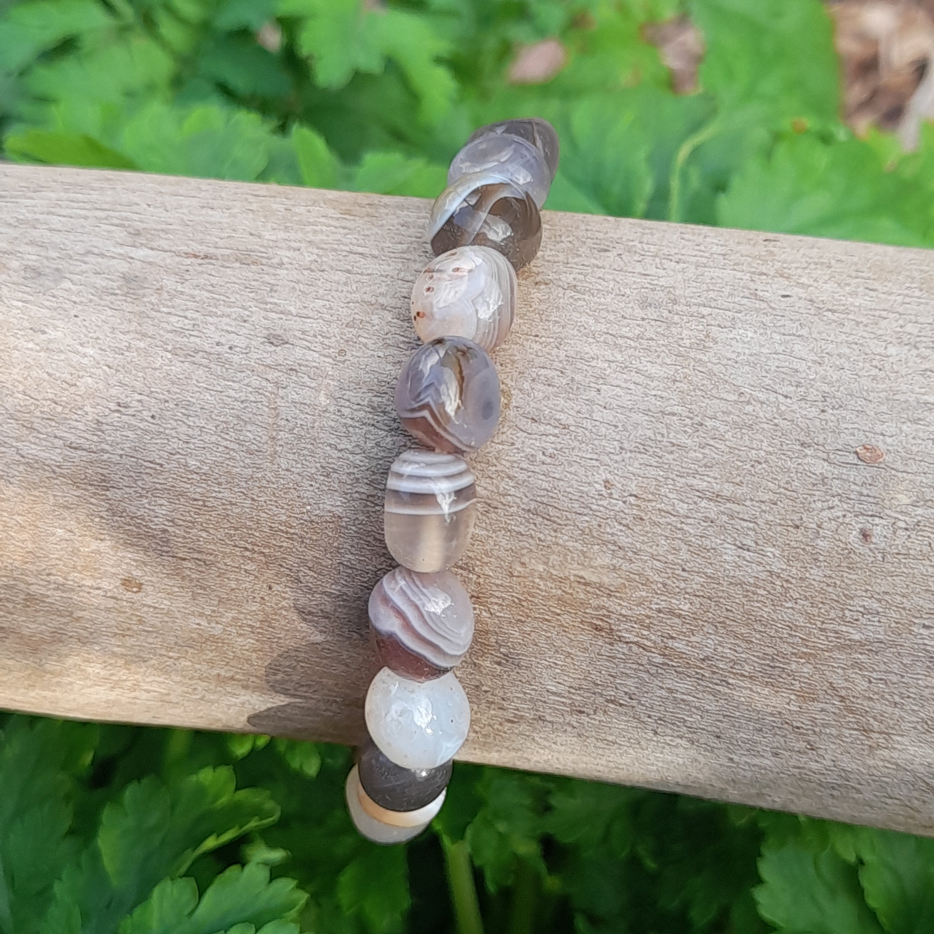 Botswana Agate Bracelet - last one!