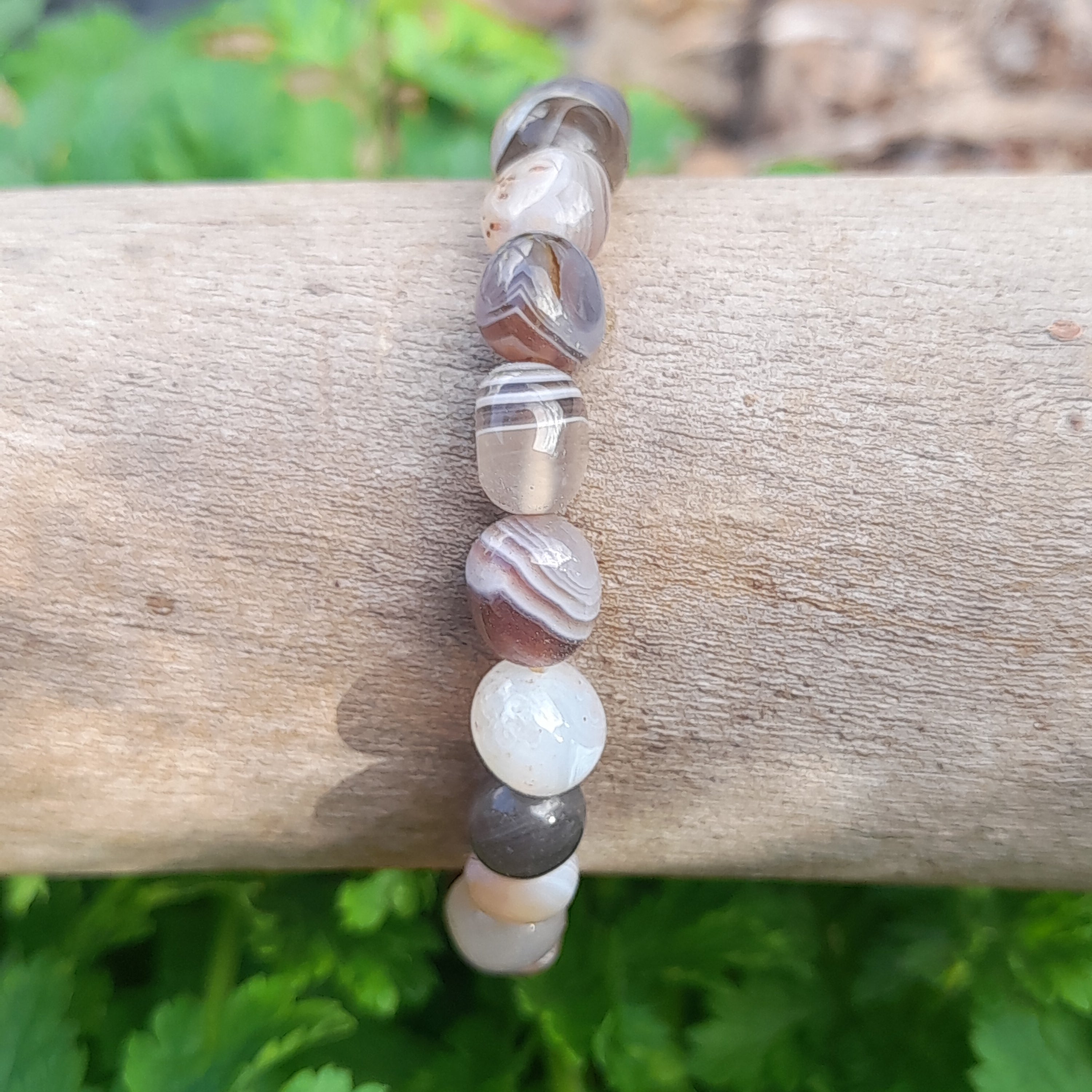 Botswana Agate Bracelet - last one!