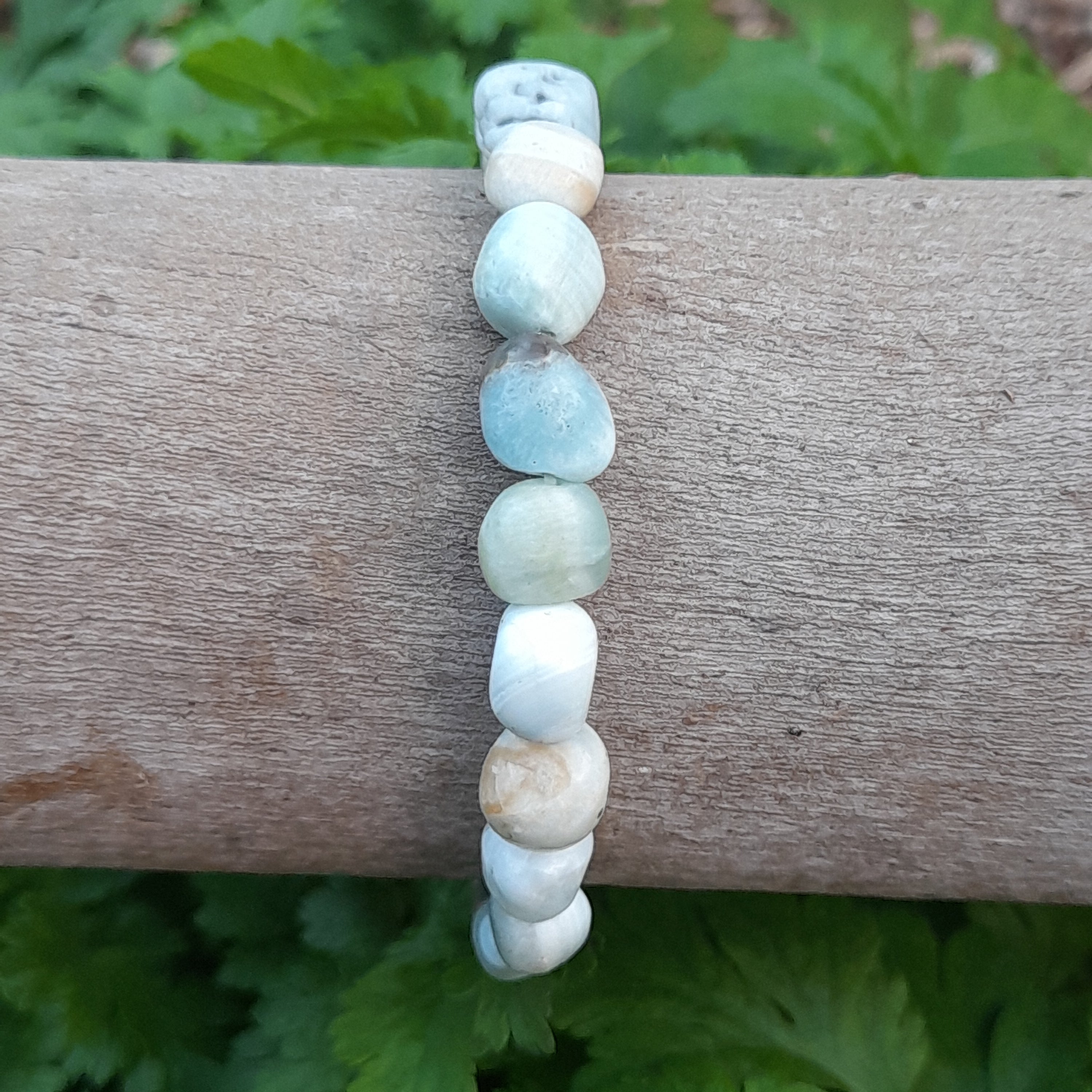 Hemimorphite Crystal Bracelet