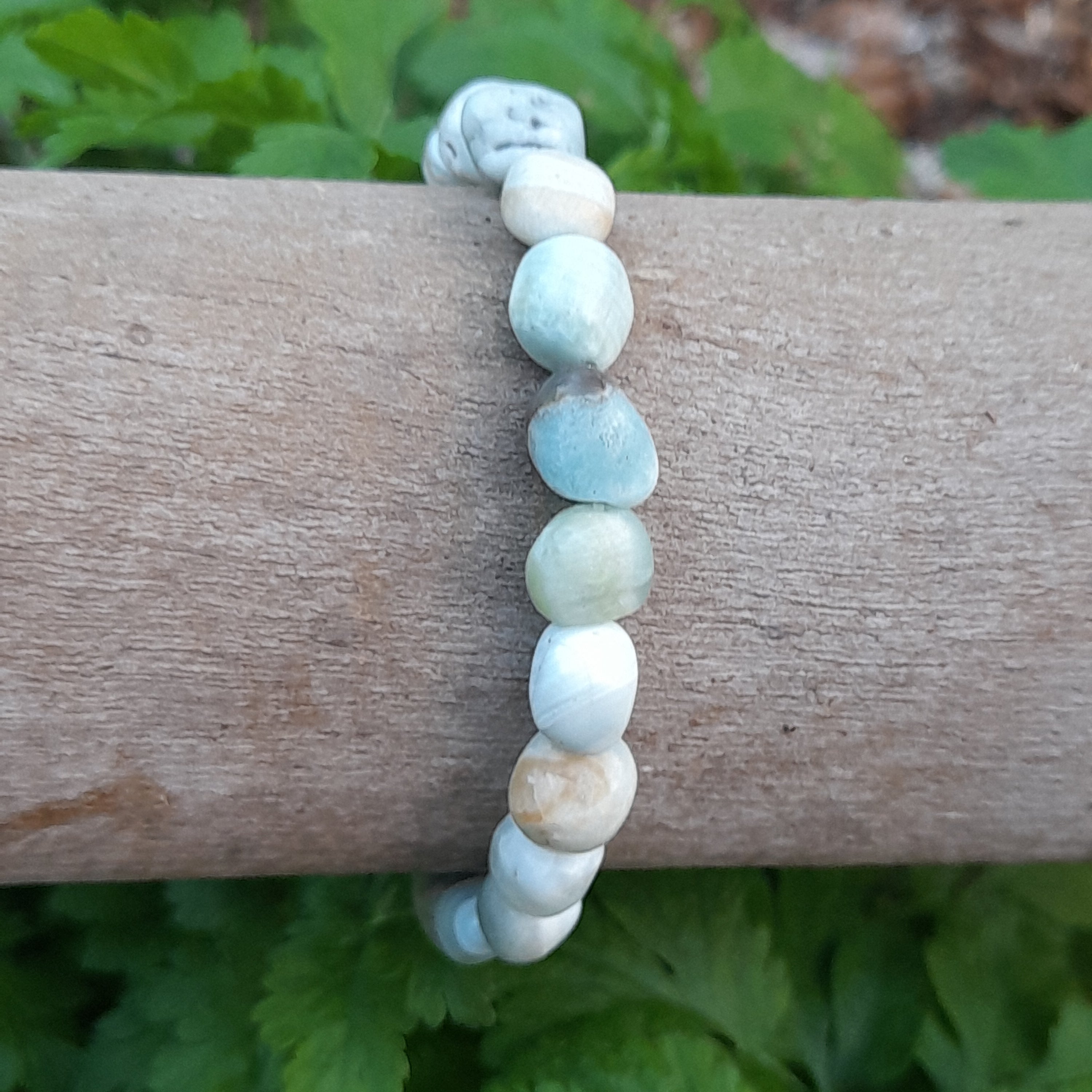 Hemimorphite Crystal Bracelet