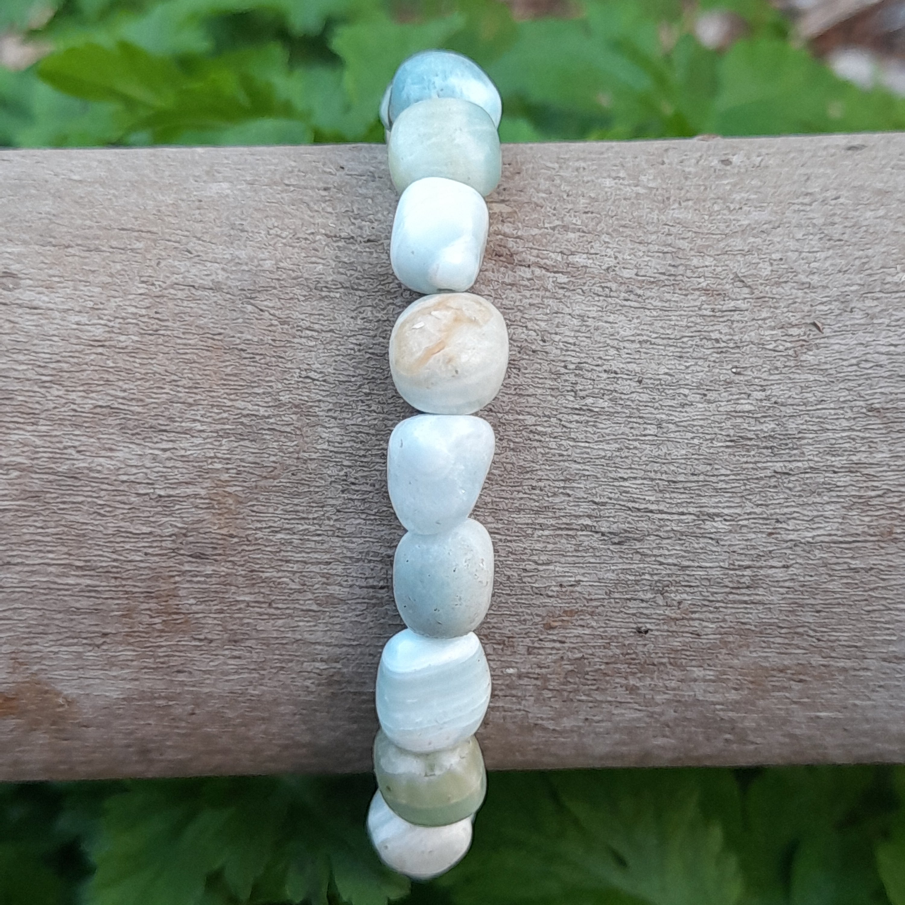 Hemimorphite Crystal Bracelet