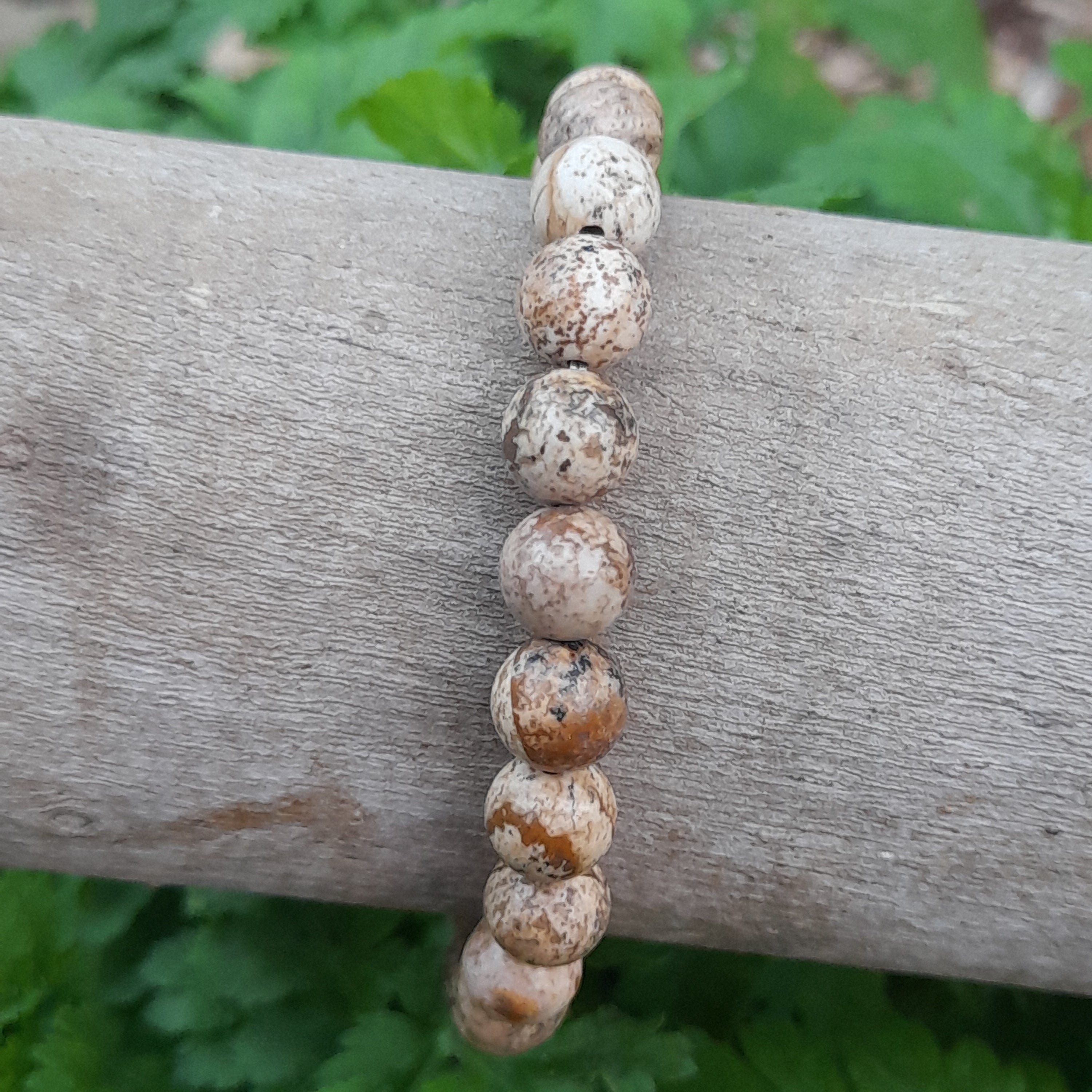 Picture Jasper Crystal Bracelet