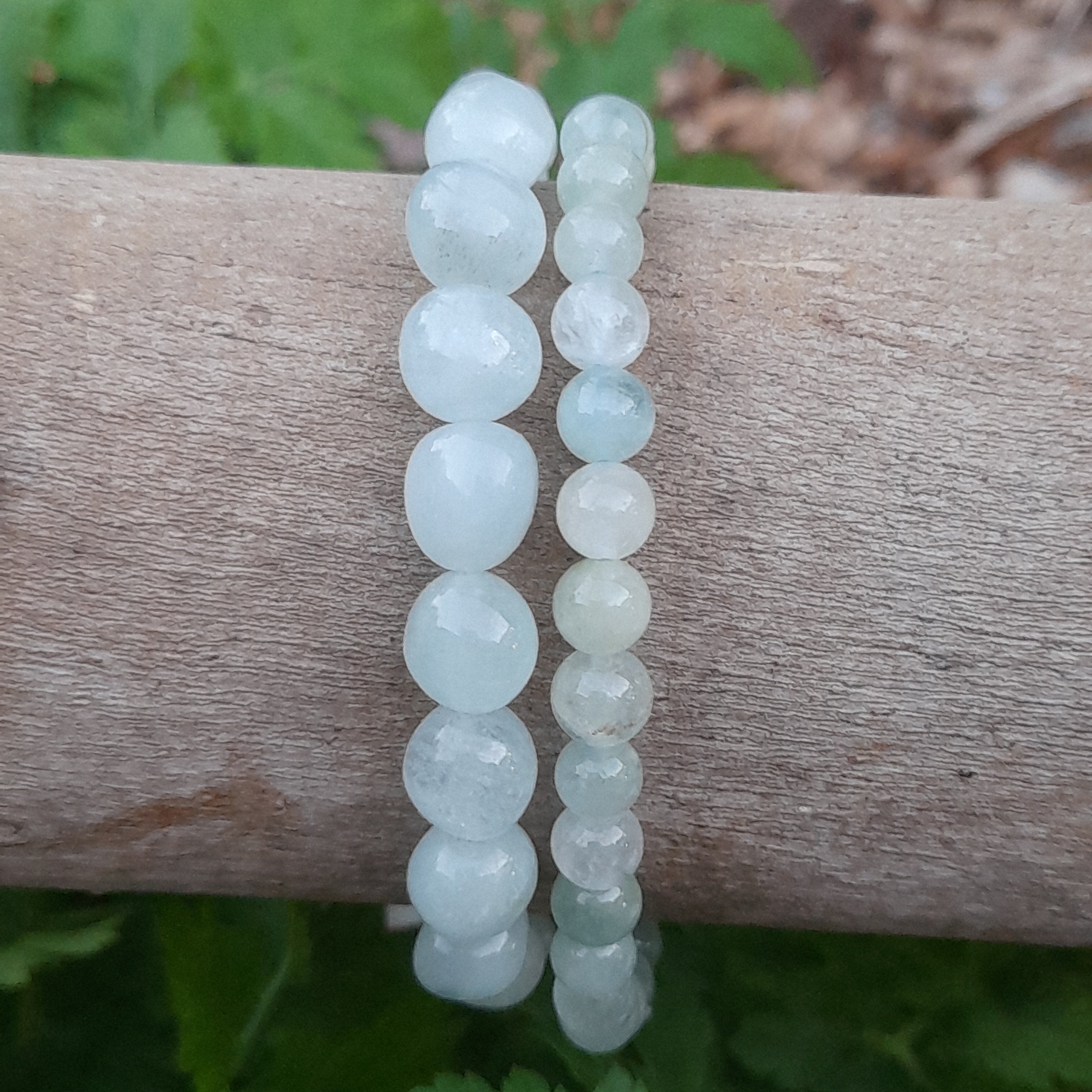 Aquamarine Crystal Bracelet