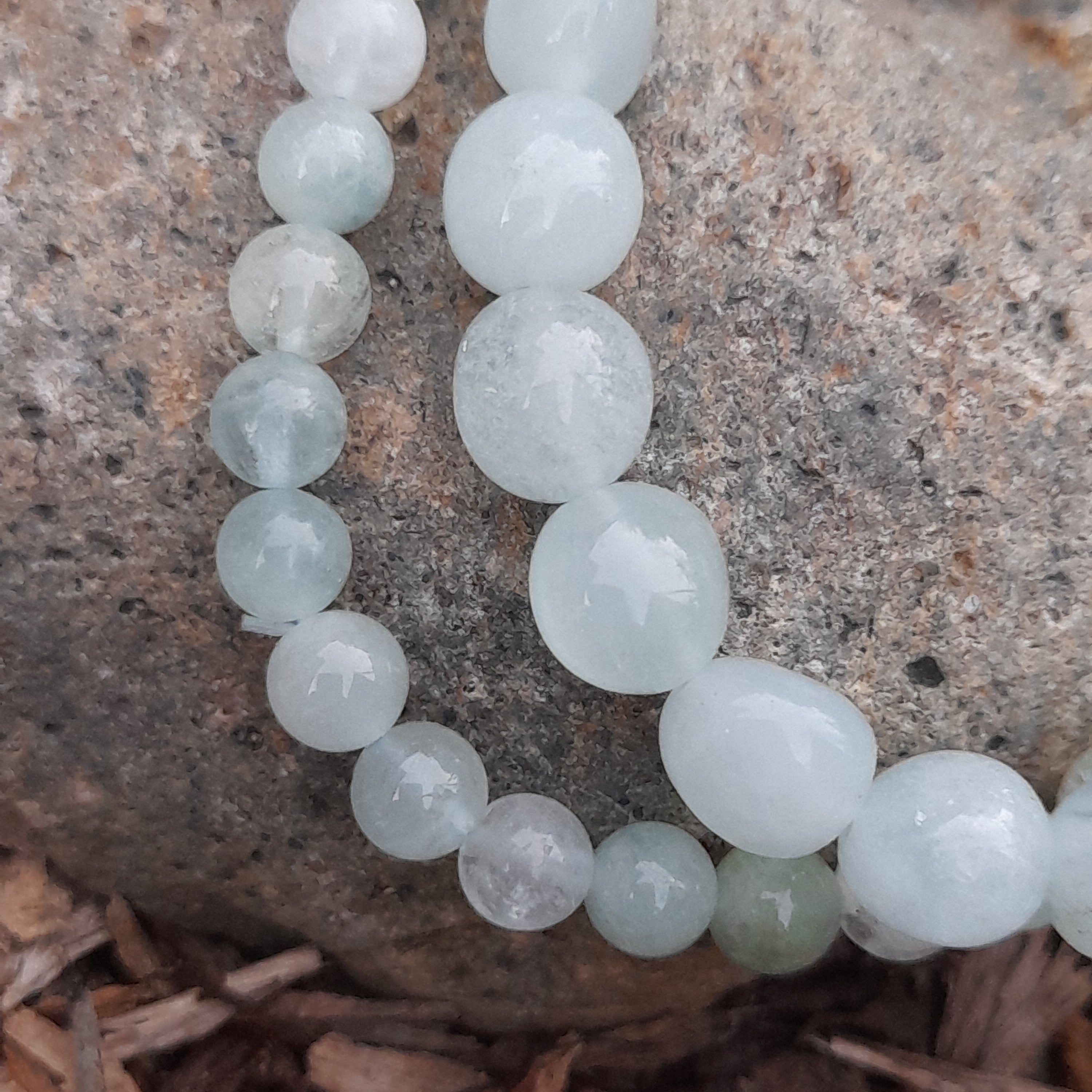 Aquamarine Crystal Bracelet
