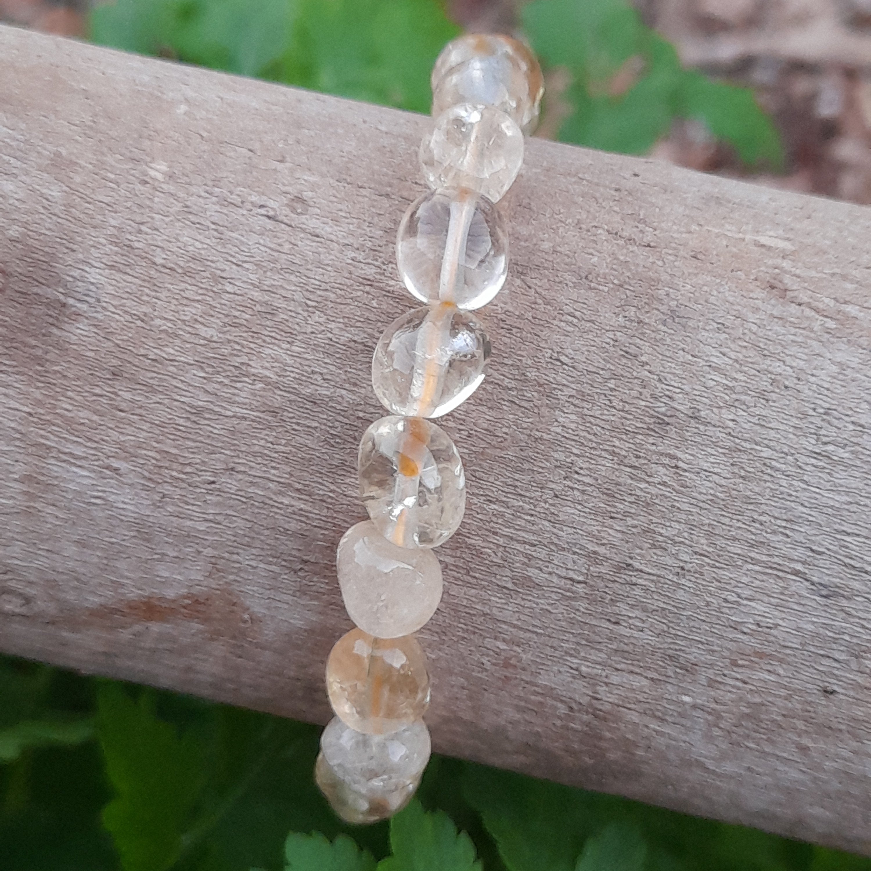 Citrine Crystal Bracelet - last one!