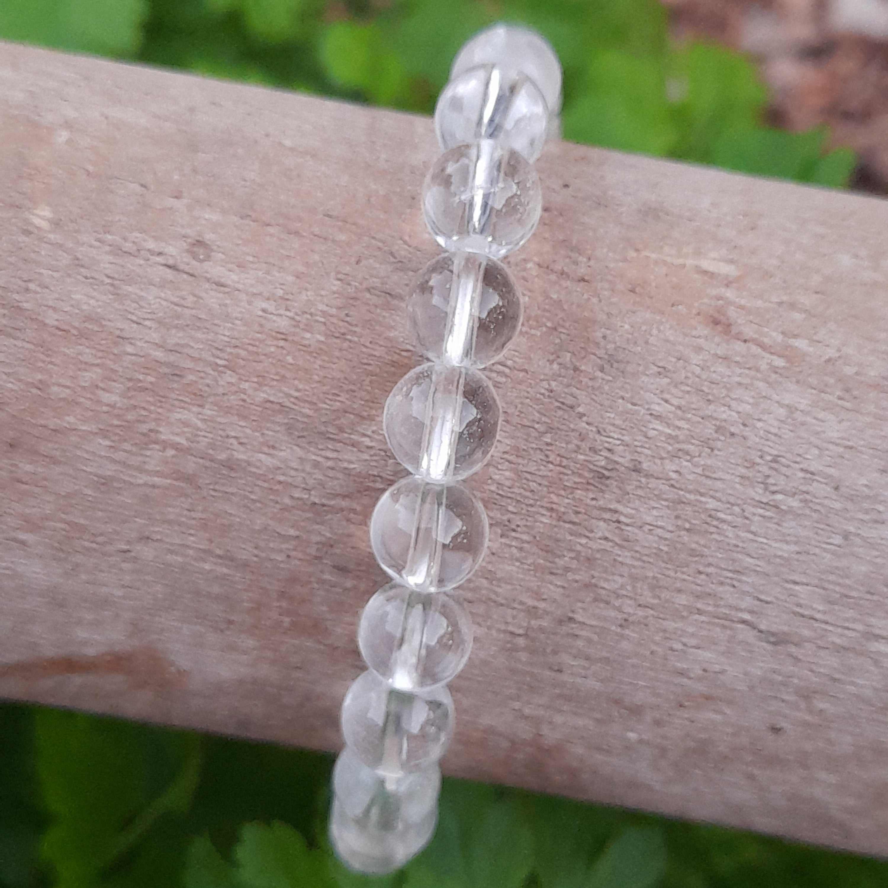 Clear Quartz Crystal Bracelet