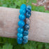 Blue Apatite Crystal Bracelet