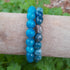 Blue Apatite Crystal Bracelet