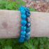 Blue Apatite Crystal Bracelet