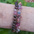 Mixed Tourmaline Bracelet - Round bead
