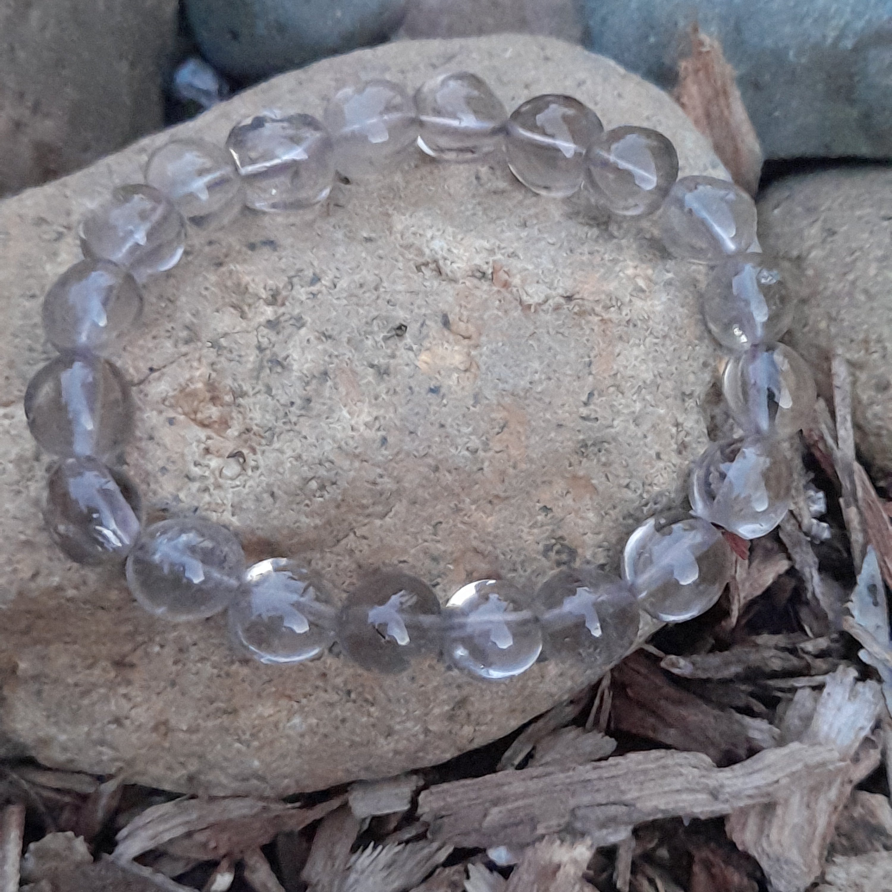 Smokey Quartz Crystal Bracelet