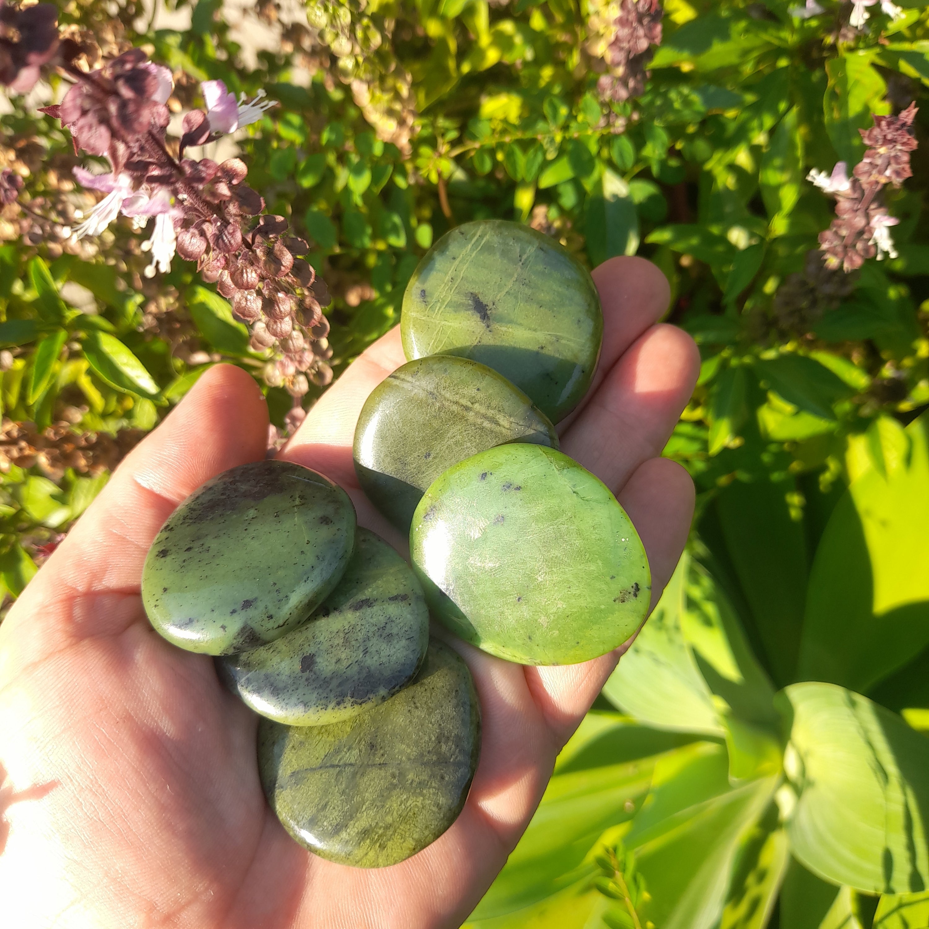 Nephrite Jade ~ flat stone