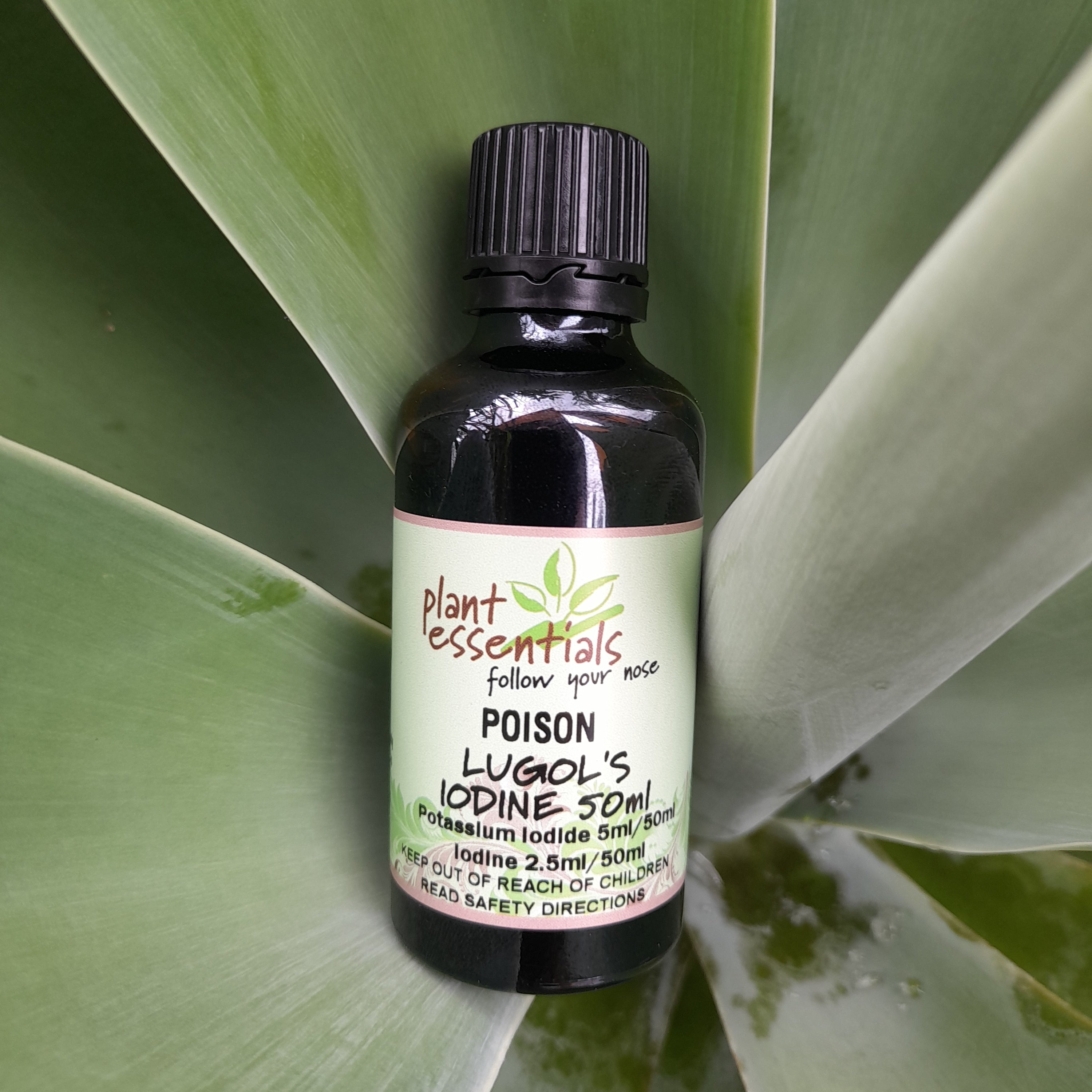 Lugol's Iodine ~ 10% Potassium Iodide & 5% Iodine