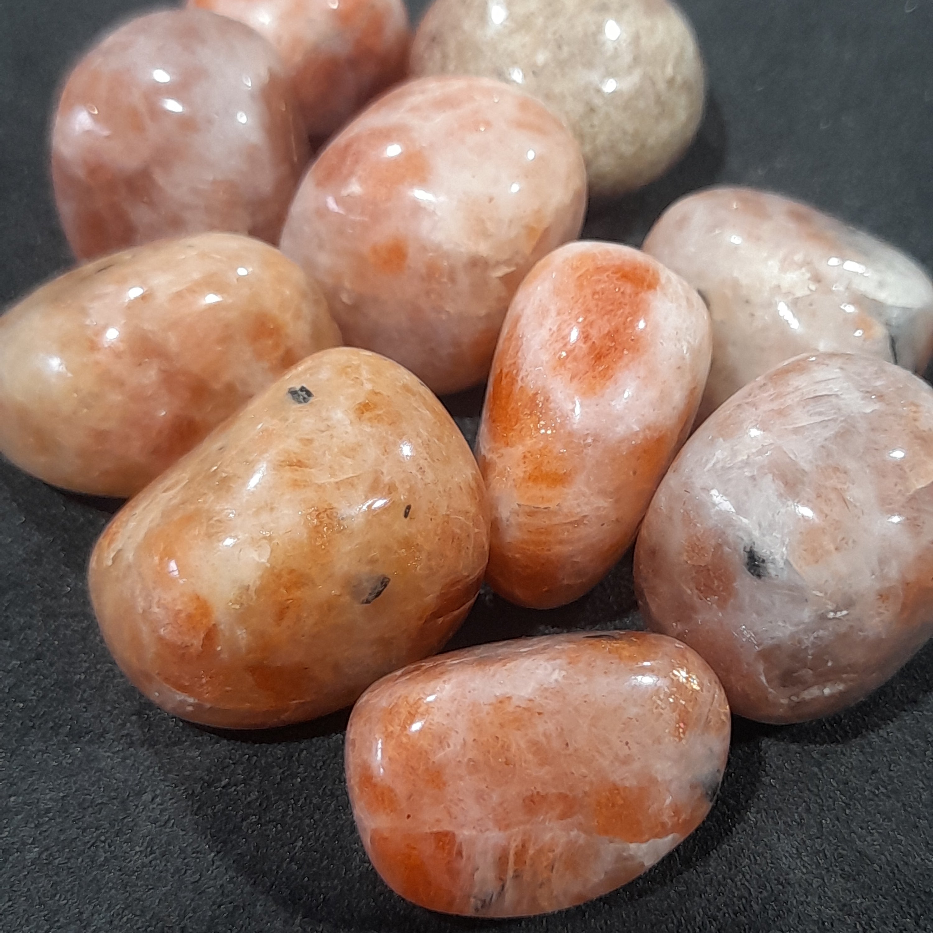 Sunstone ~ Tumbled stone