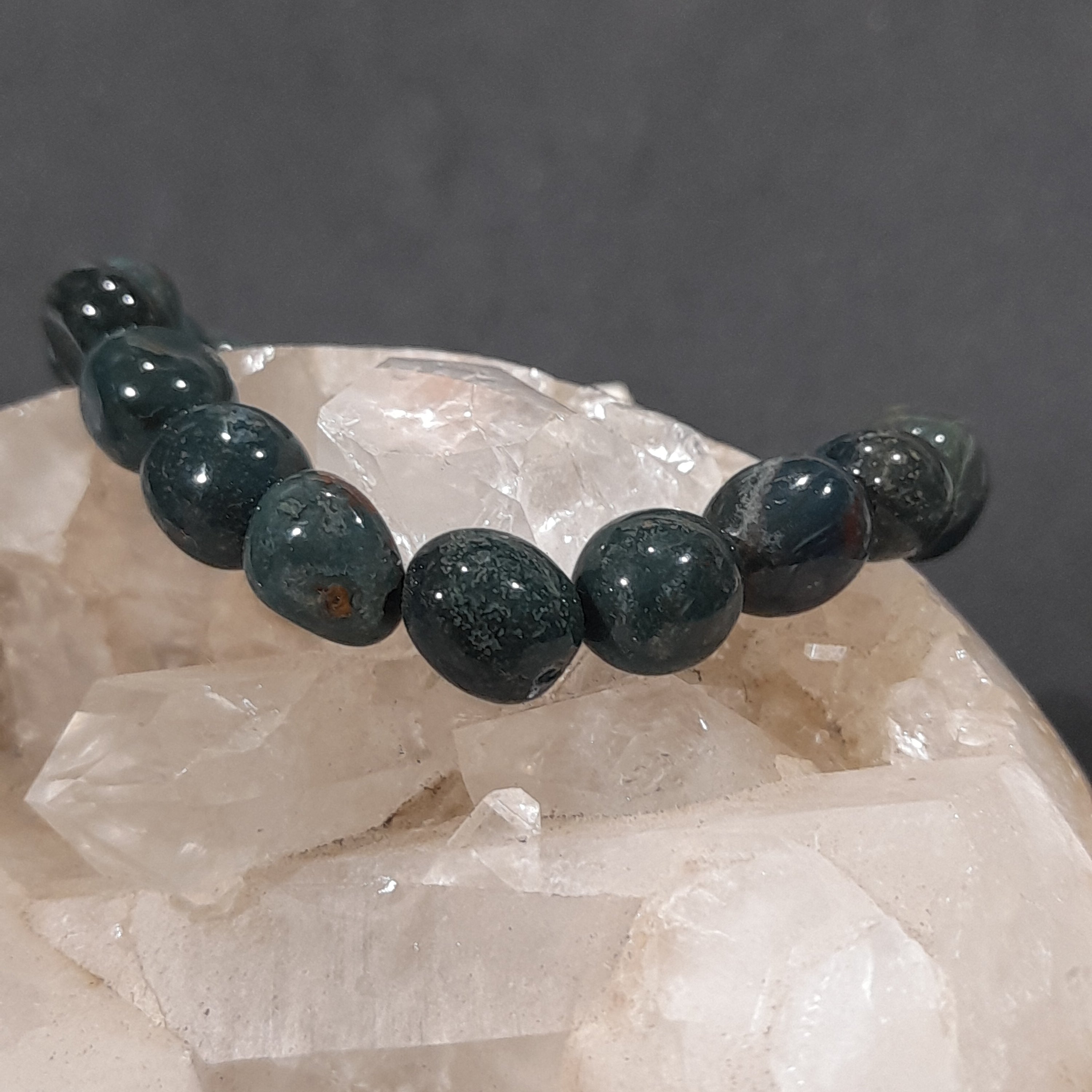 Bloodstone Crystal Bracelet