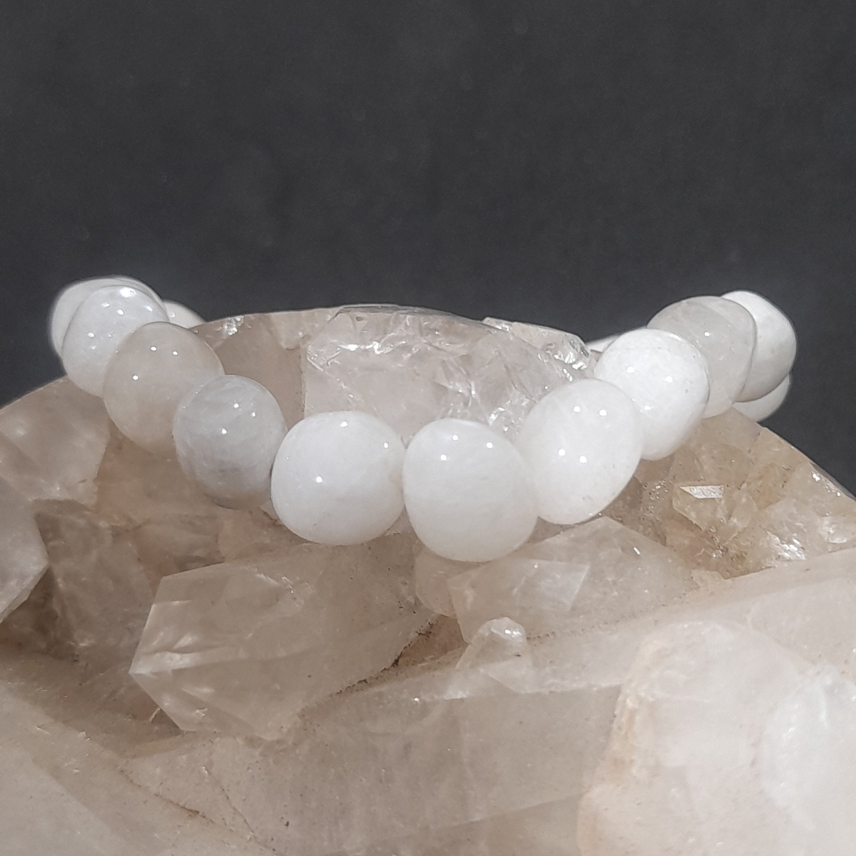 Rainbow Moonstone Crystal Bracelet