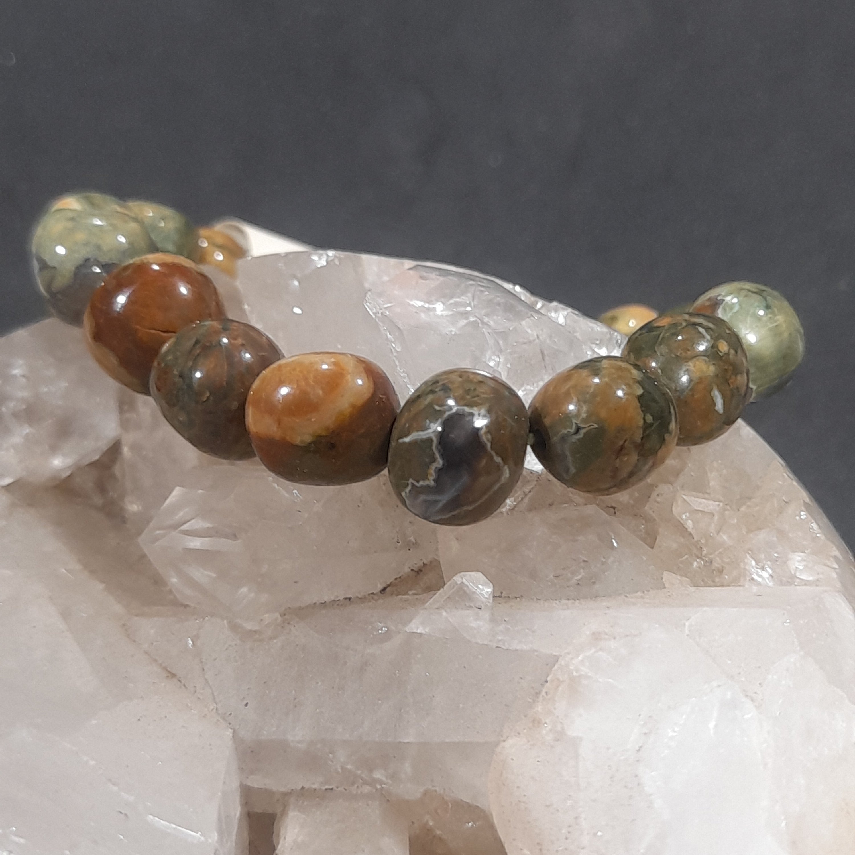 Rhyolite Crystal Bracelet