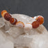 Carnelian, Striped Crystal Bracelet - last one!