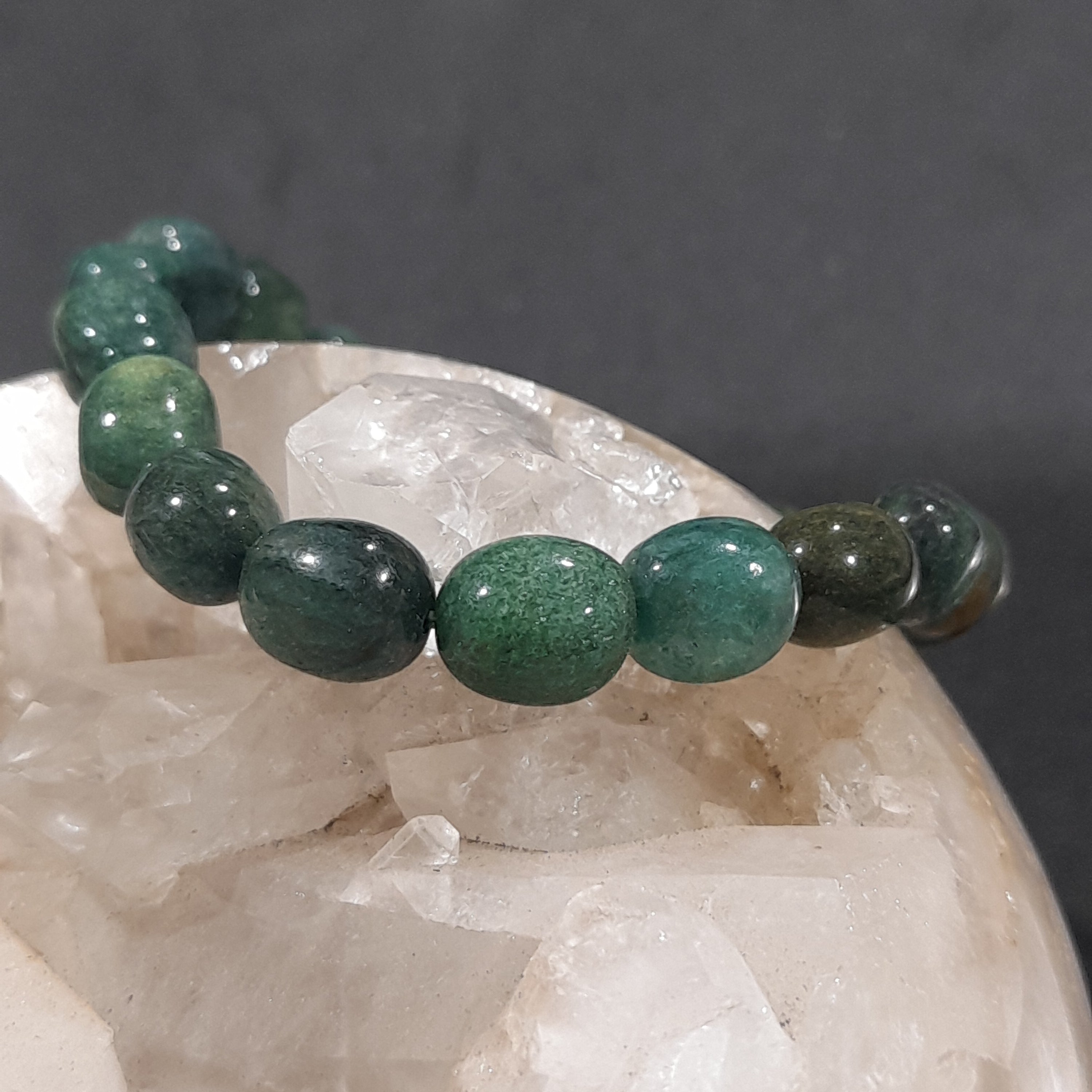 Fuchsite Crystal Bracelet