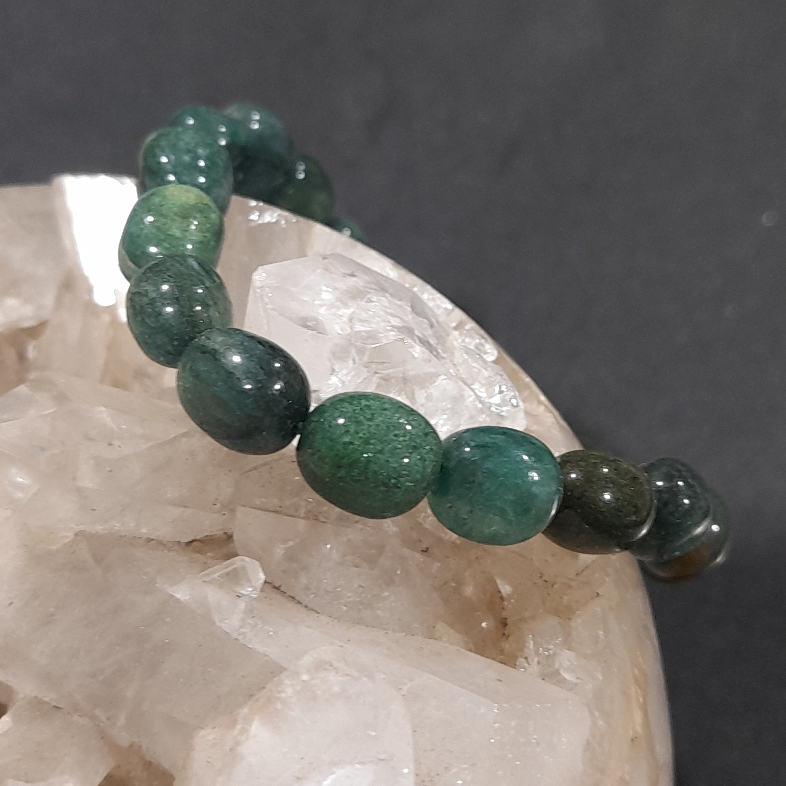 Fuchsite Crystal Bracelet