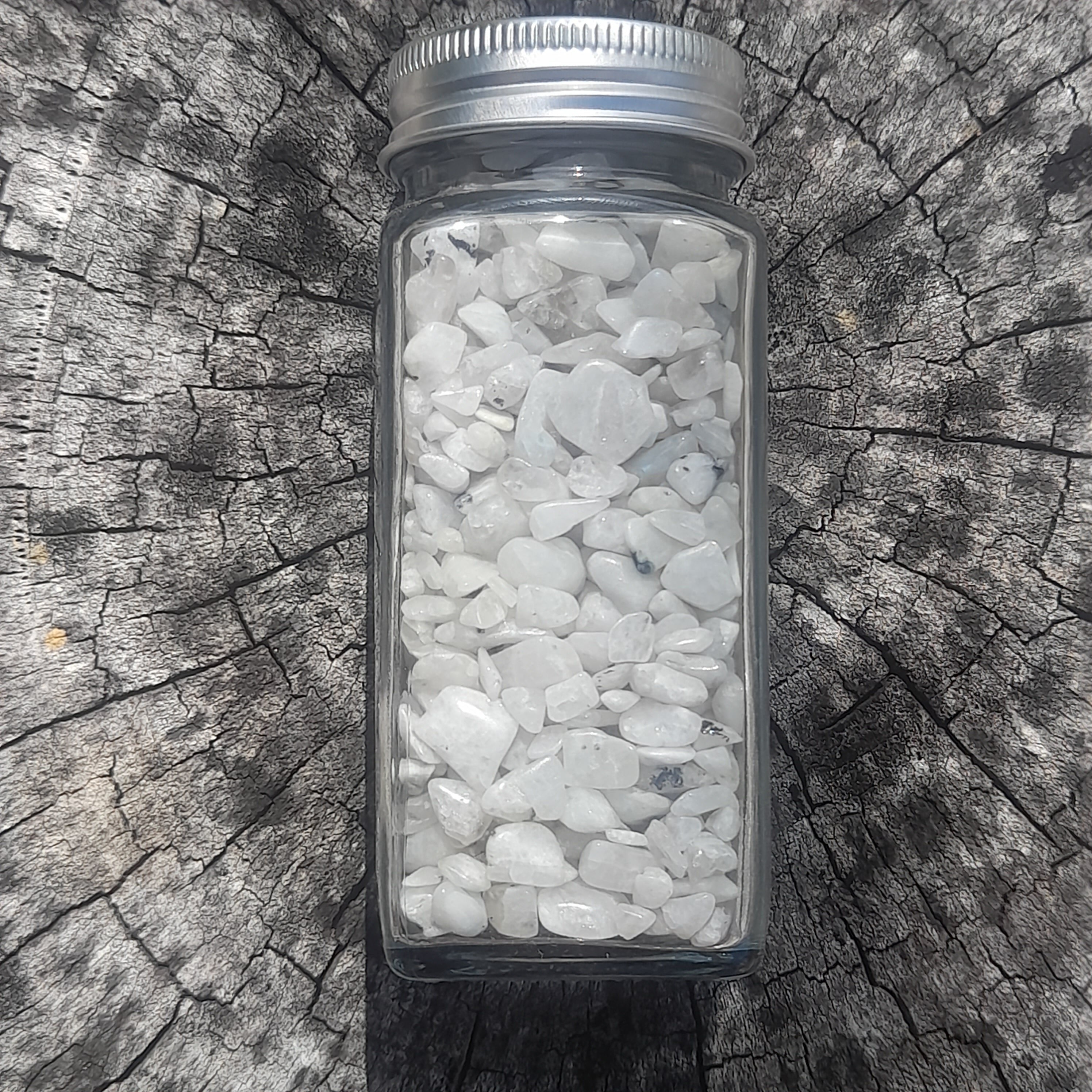 Rainbow Moonstone Chips