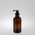 Empty Glass Lotion Pump Bottle