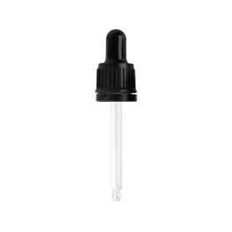 Empty Glass Eye dropper bottle