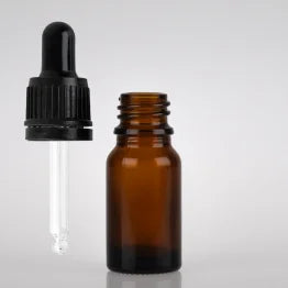 Empty Glass Eye dropper bottle