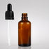 Empty Glass Eye dropper bottle