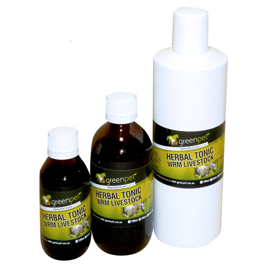 Greenpet Herbal WRM Tonic: Livestock 1Lt