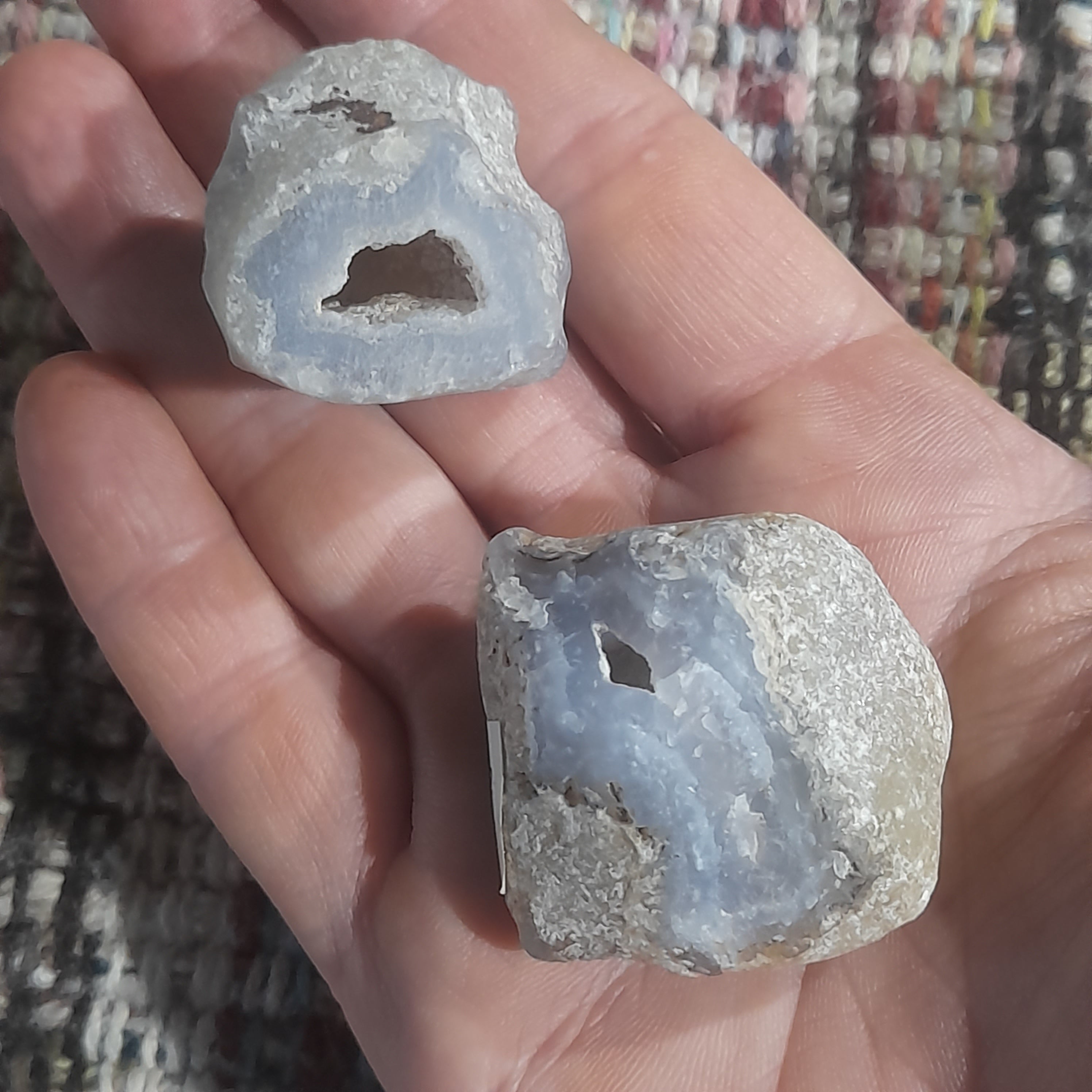 Blue Lace Agate ~ Raw Piece