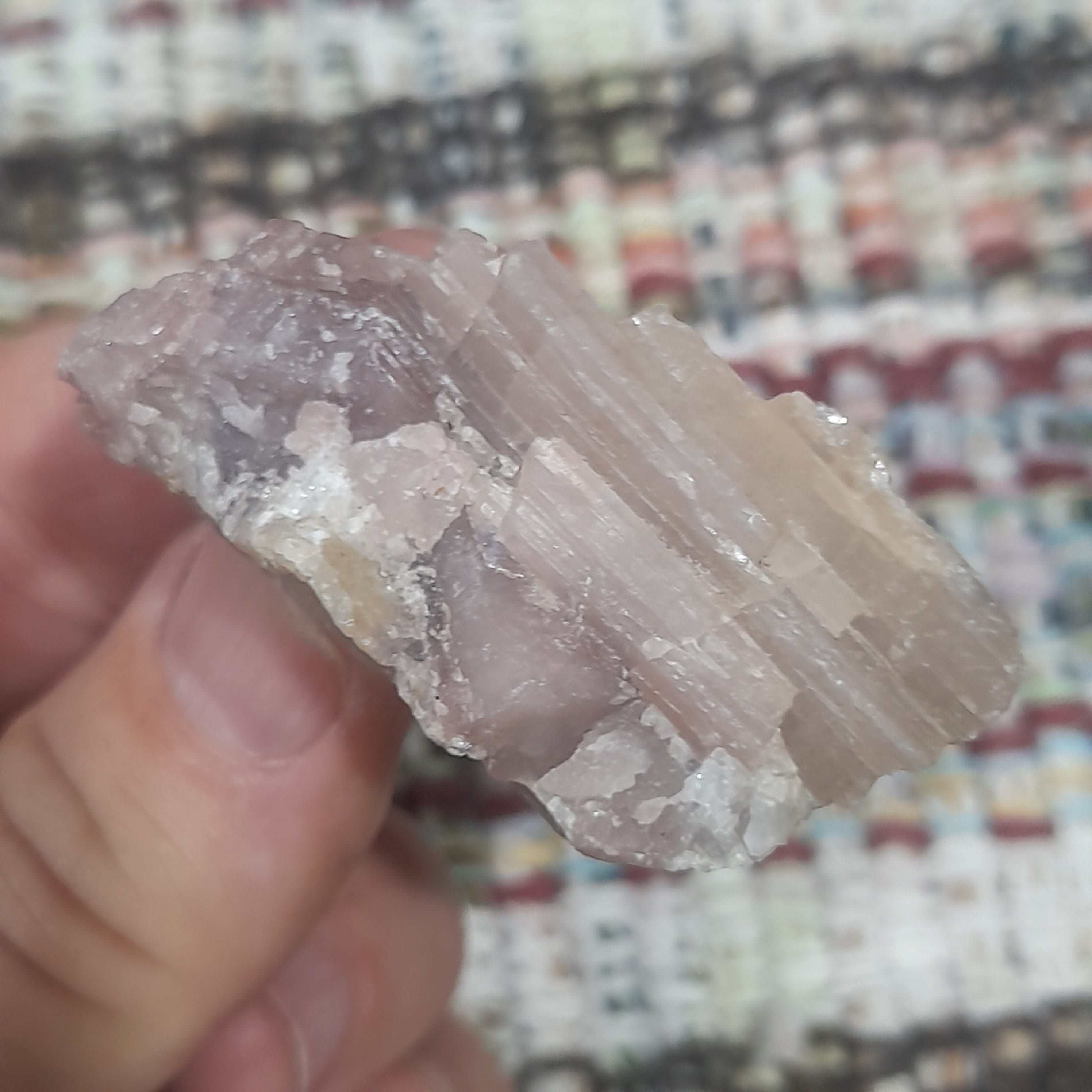 Pink Tourmaline ~ Raw stone Small