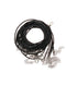 Spiral Steel Cage Pendant with necklace