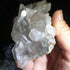 Smokey Quartz with green tourmaline ~ Cluster