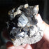Smokey Quartz with microcline feldspar,tourmaline and brown goethite