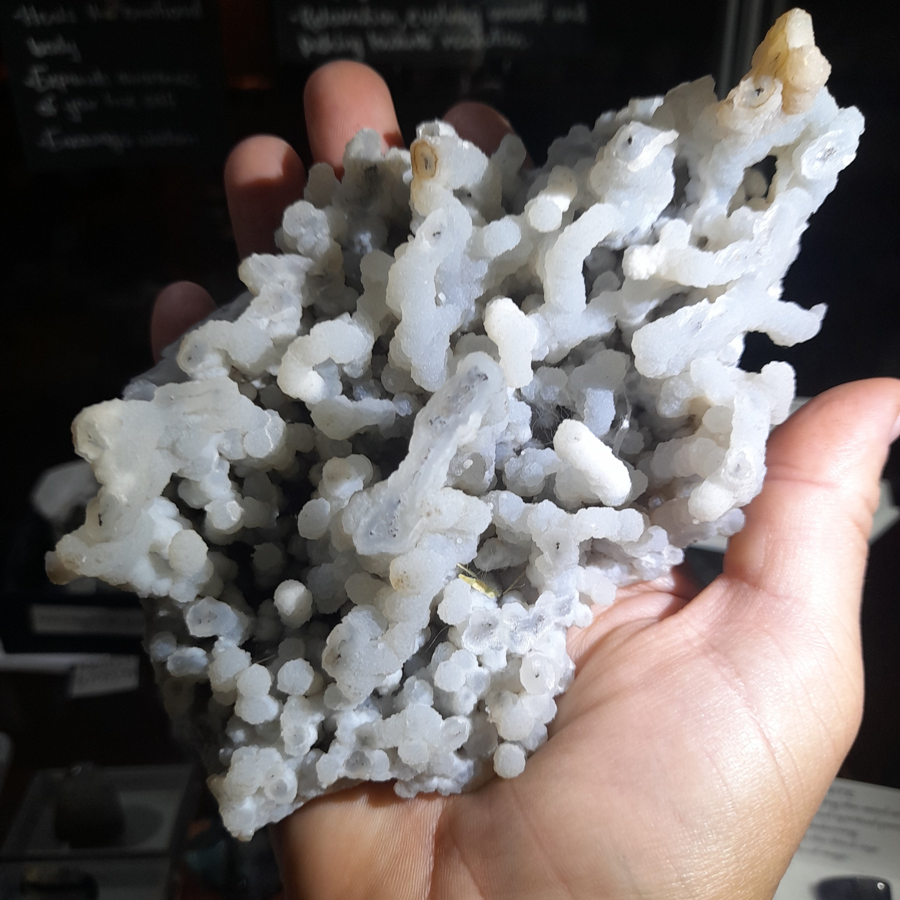 Chalcedony Stalagmite