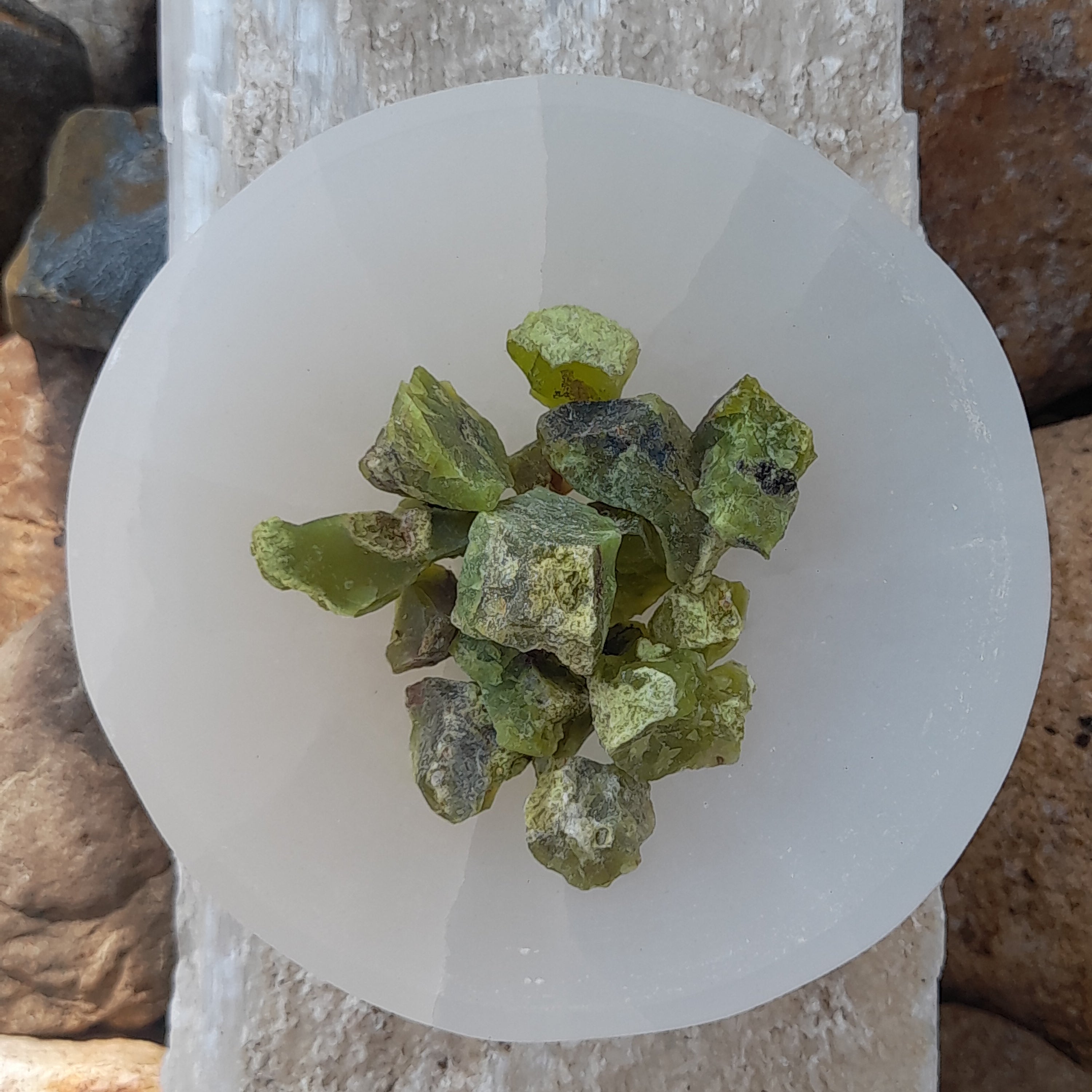 Green Opal raw chips 30g