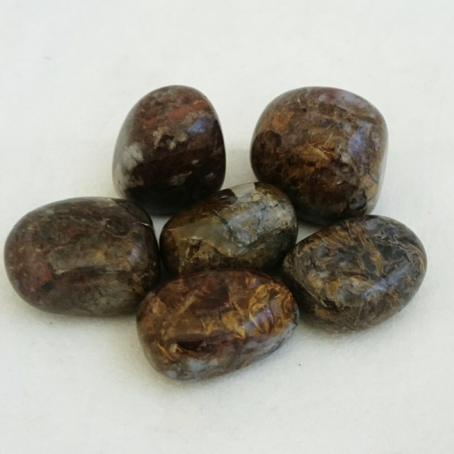 Pietersite ~ Tumbled stone